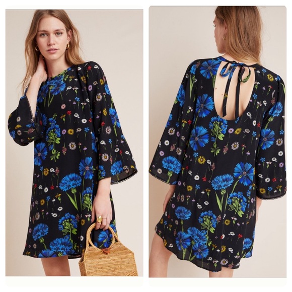 Anthropologie Dresses & Skirts - Anthropologie Maeve Lucinda silk tunic dress
